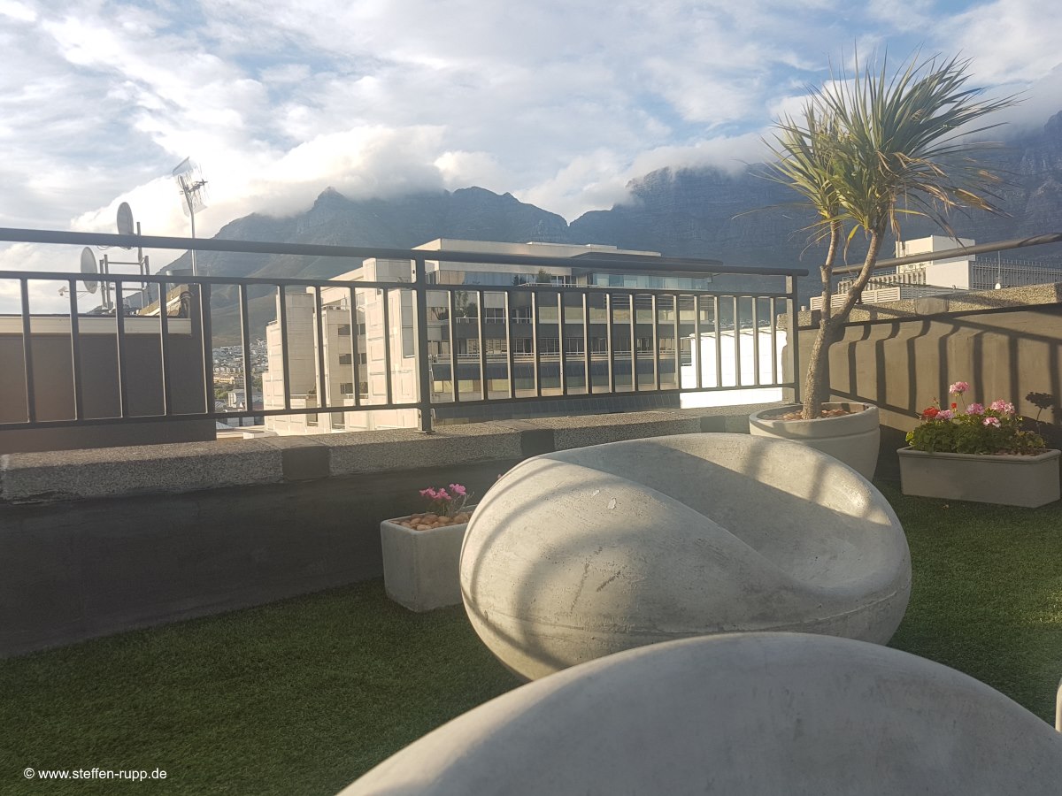 Cape Diamont Hotel Dachterrasse